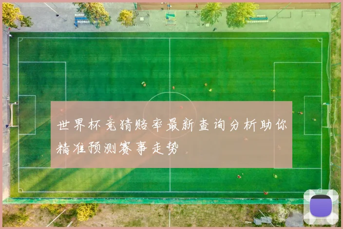 世界杯竞猜赔率最新查询分析助你精准预测赛事走势