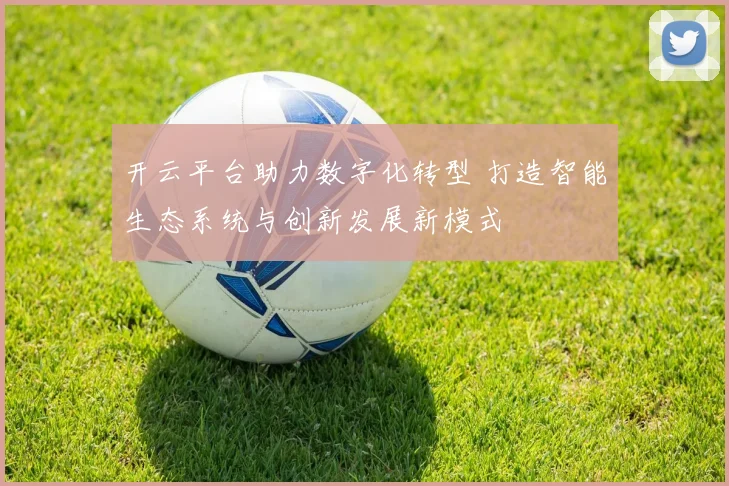 开云平台助力数字化转型 打造智能生态系统与创新发展新模式